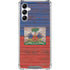 Haiti Flag Dark Wood Galaxy A15 5G Clear Case